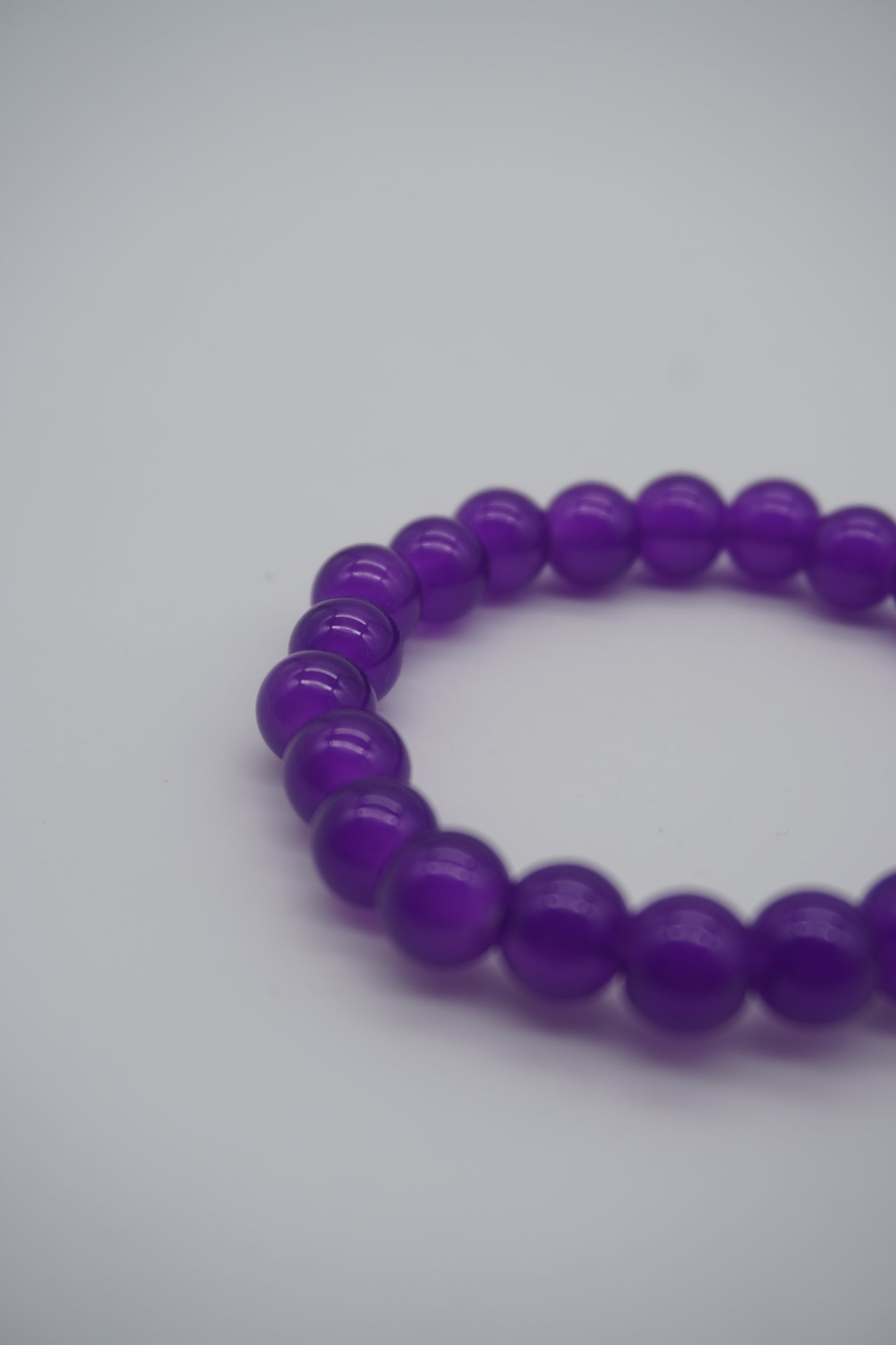 Bracciale in Ametista Viola Intenso