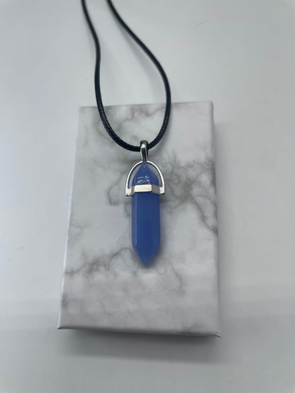 Pendente blu pastello