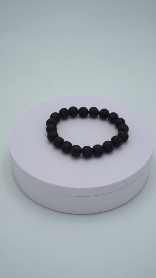 Bracciale in pietre laviche