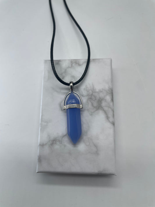 Pendente blu pastello