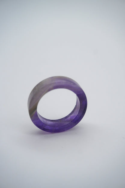 Anello in Ametista Naturale – Armonia da Indossare